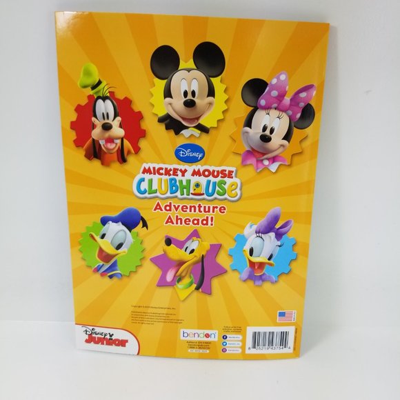 Mickey Mouse Club Coloring Big fun adventure book - Picture 4 of 6